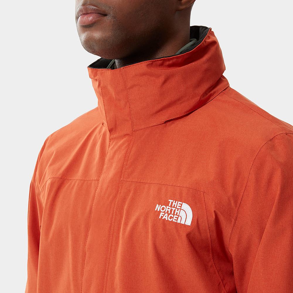 Nepremokavé Bundy The North Face Sangro Panske Oranžové | PLK-502819