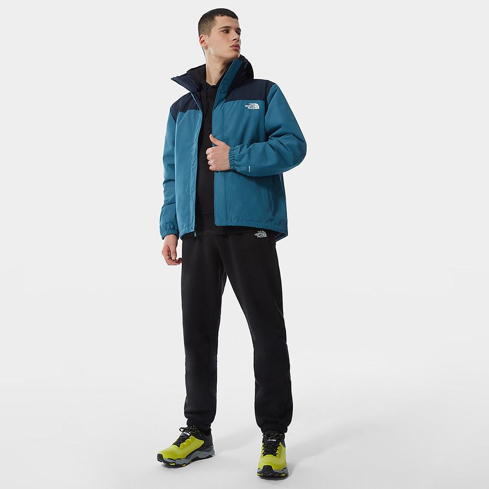 Nepremokavé Bundy The North Face Sangro Insulated Panske Modre | VPC-307296
