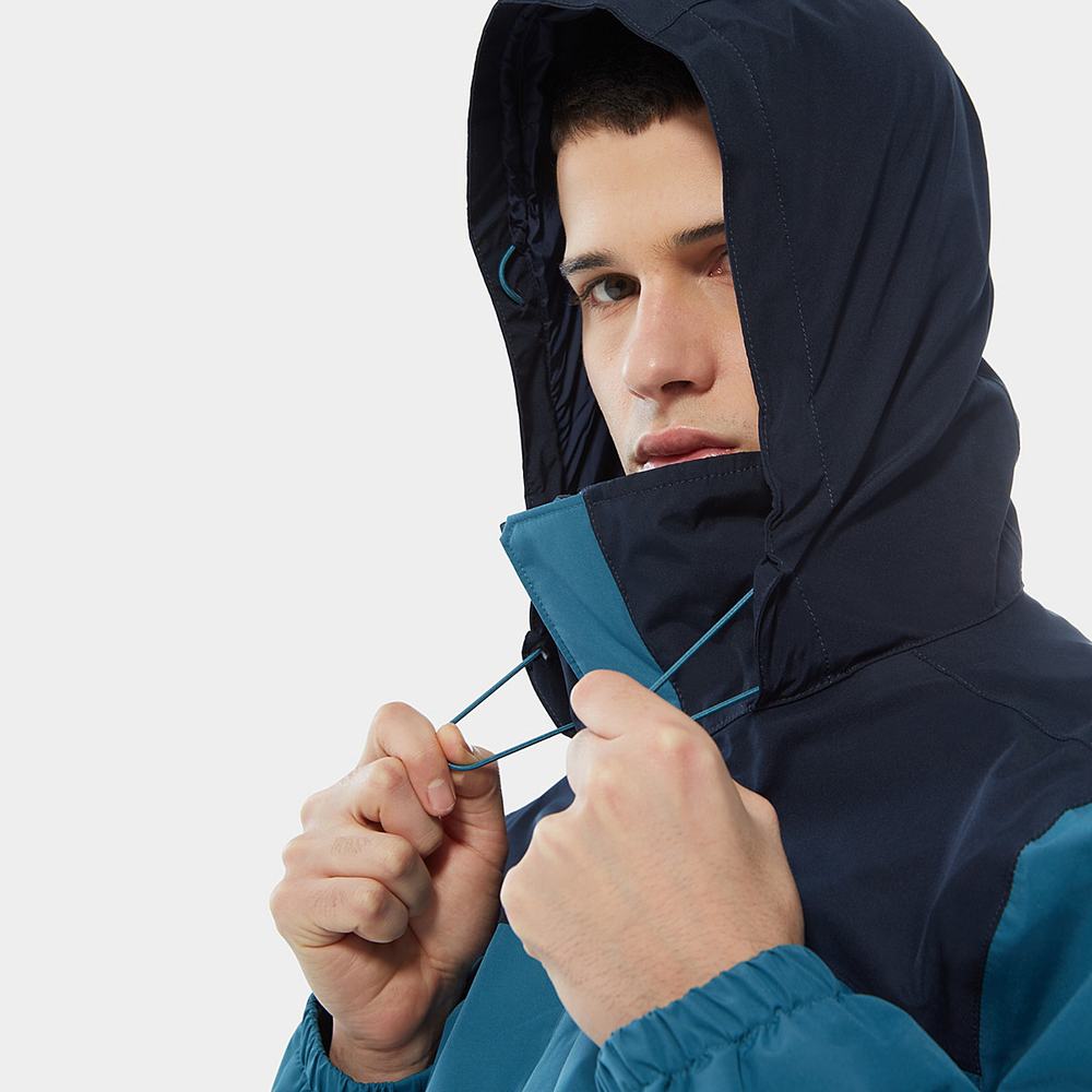 Nepremokavé Bundy The North Face Sangro Insulated Panske Modre | VPC-307296