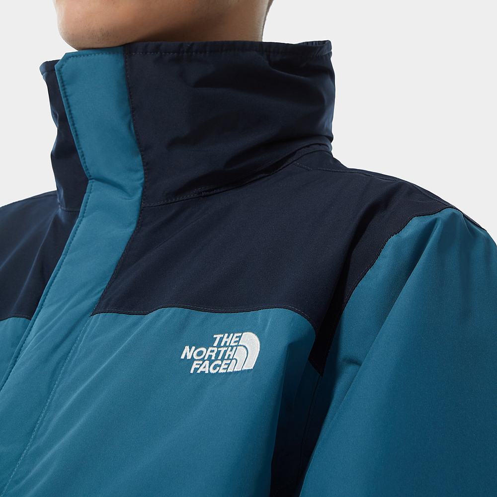 Nepremokavé Bundy The North Face Sangro Insulated Panske Modre | VPC-307296