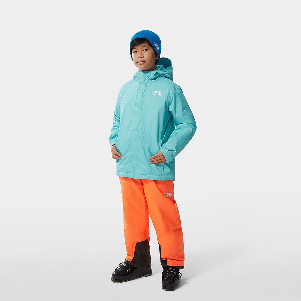 Nepremokavé Bundy The North Face Snow Quest Zip-In Dievcenske Modre | XSA-145963