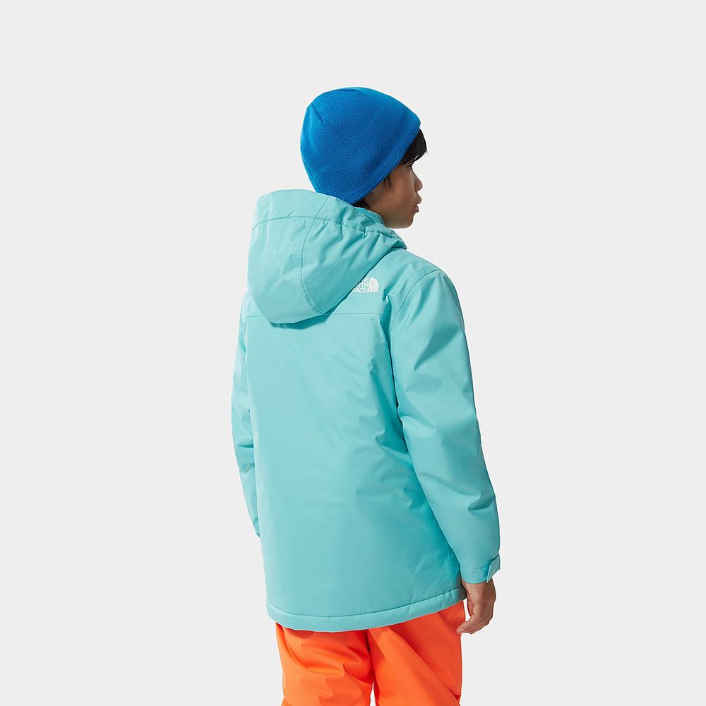 Nepremokavé Bundy The North Face Snow Quest Zip-In Dievcenske Modre | XSA-145963