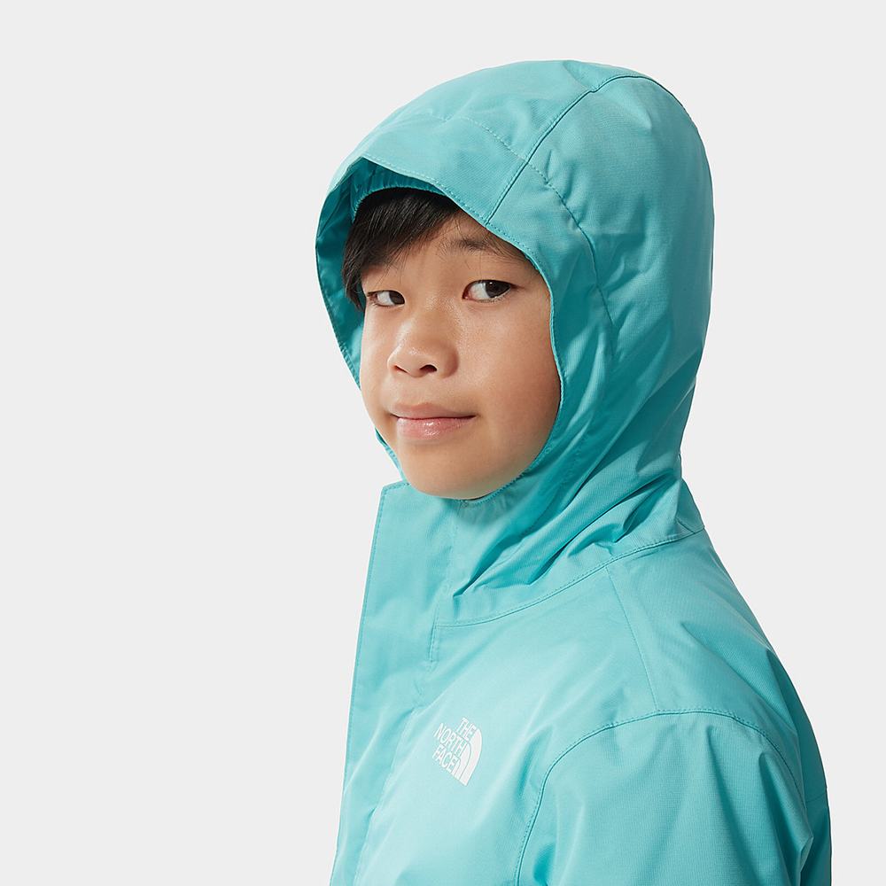 Nepremokavé Bundy The North Face Snow Quest Zip-In Dievcenske Modre | XSA-145963