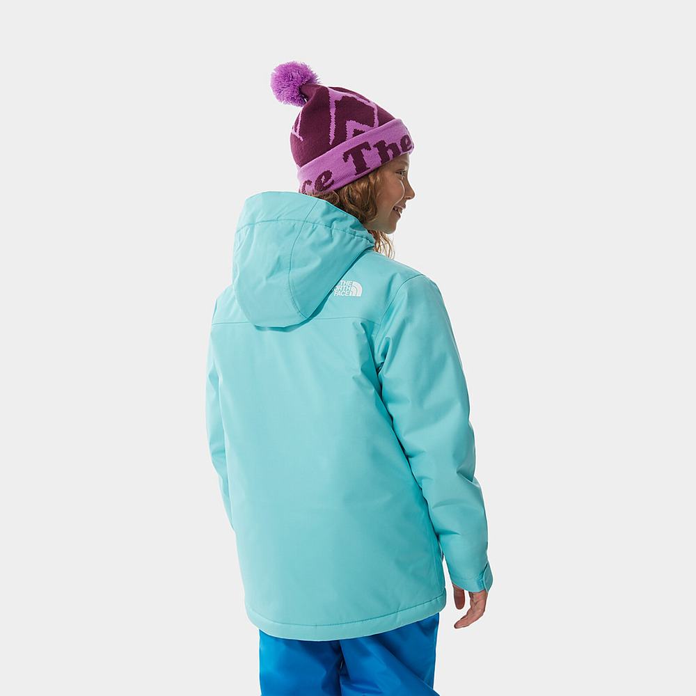 Nepremokavé Bundy The North Face Snow Quest Zip-In Dievcenske Modre | XSA-145963