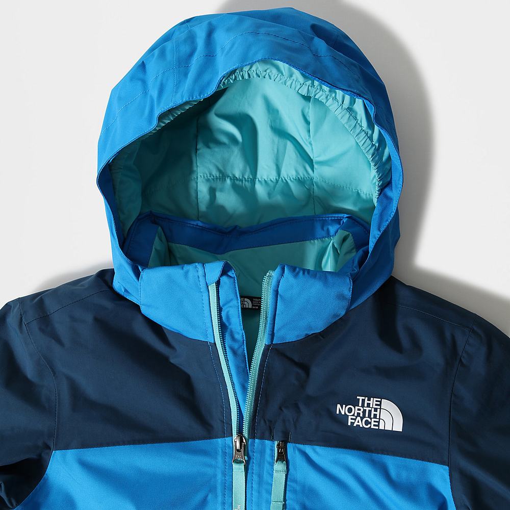 Nepremokavé Bundy The North Face Snowquest Plus Insulated Chlapcenske Modre | NSK-469758