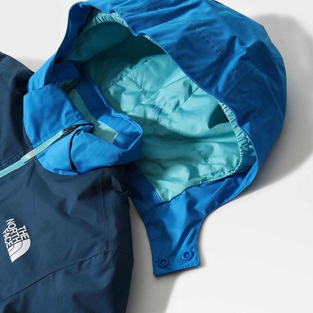 Nepremokavé Bundy The North Face Snowquest Plus Insulated Chlapcenske Modre | NSK-469758