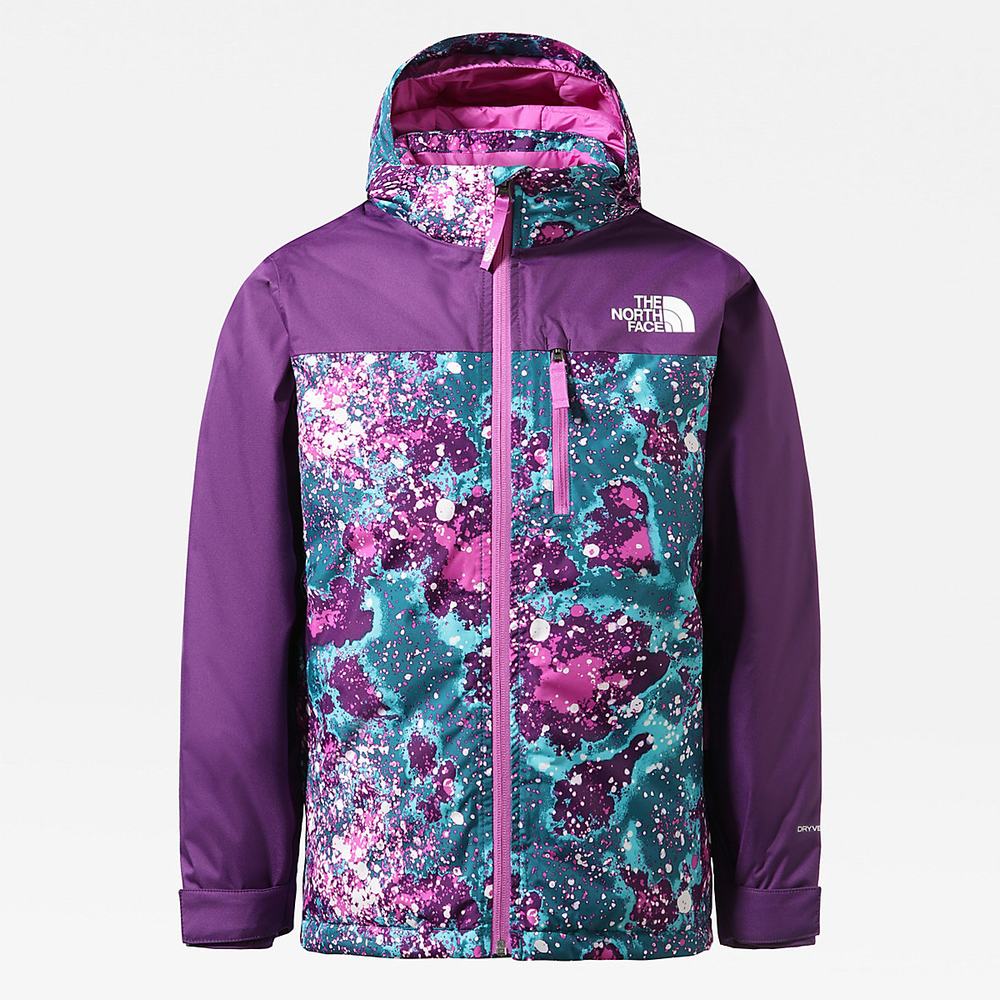 Nepremokavé Bundy The North Face Snowquest Plus Insulated Chlapcenske Tmavo Maskacove | XFQ-294710