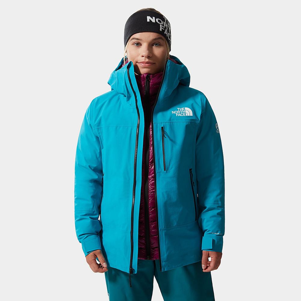 Nepremokavé Bundy The North Face Summit FUTURELIGHT™ Damske Modre | EFM-296837