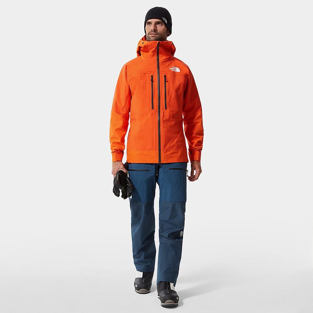 Nepremokavé Bundy The North Face Summit L5 FUTURELIGHT™ Panske Červené Oranžové | EHL-895470