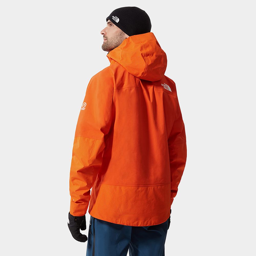 Nepremokavé Bundy The North Face Summit L5 FUTURELIGHT™ Panske Červené Oranžové | EHL-895470