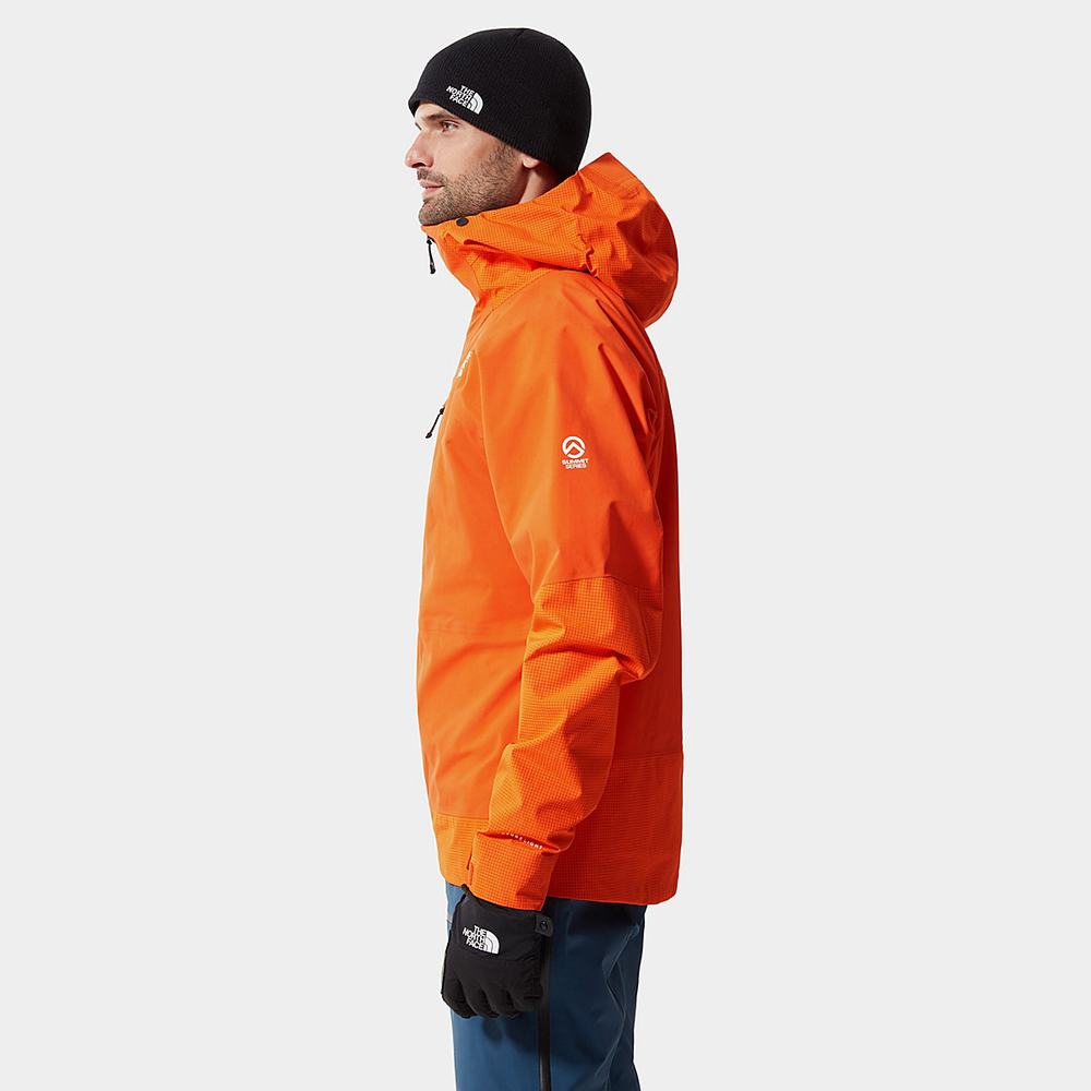 Nepremokavé Bundy The North Face Summit L5 FUTURELIGHT™ Panske Červené Oranžové | EHL-895470