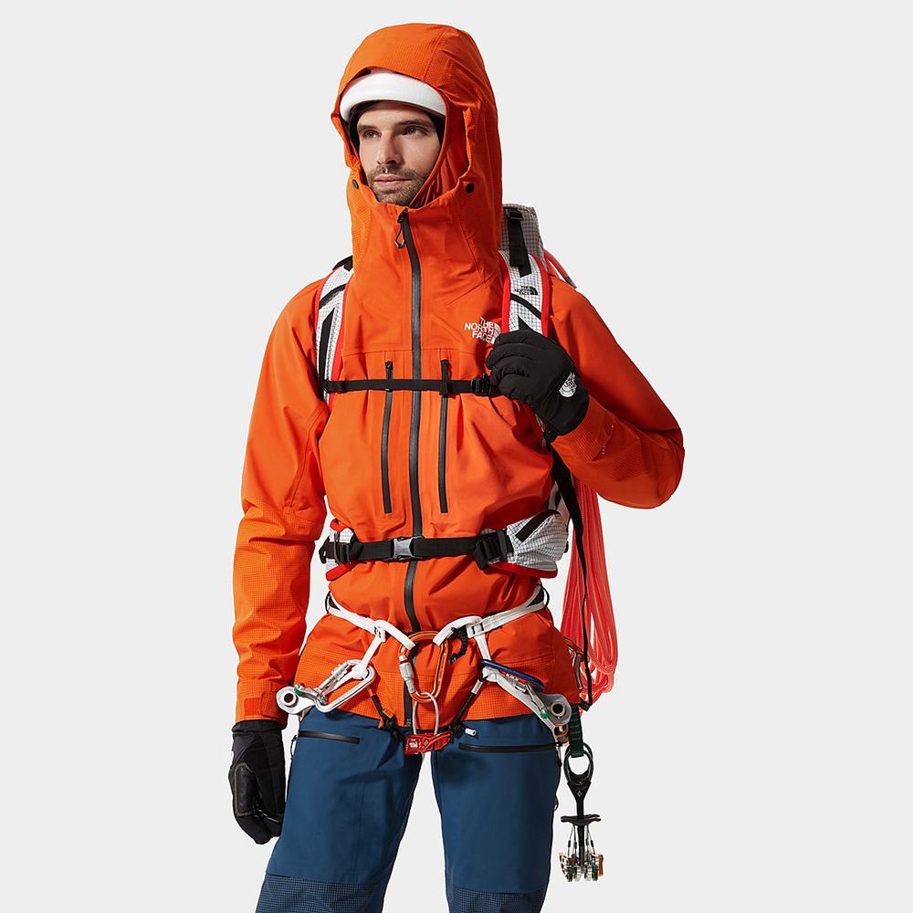 Nepremokavé Bundy The North Face Summit L5 FUTURELIGHT™ Panske Červené Oranžové | EHL-895470