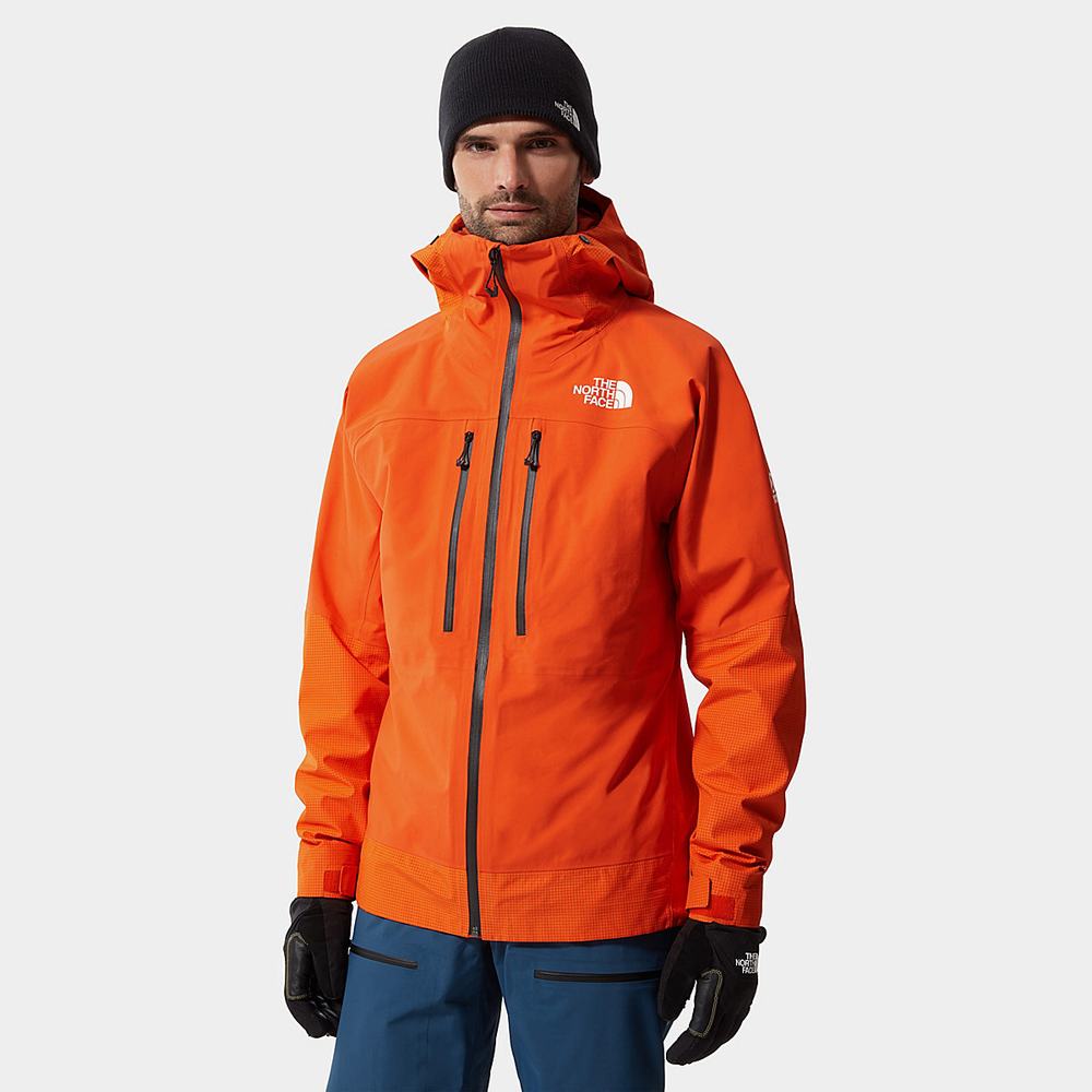 Nepremokavé Bundy The North Face Summit L5 FUTURELIGHT™ Panske Červené Oranžové | EHL-895470
