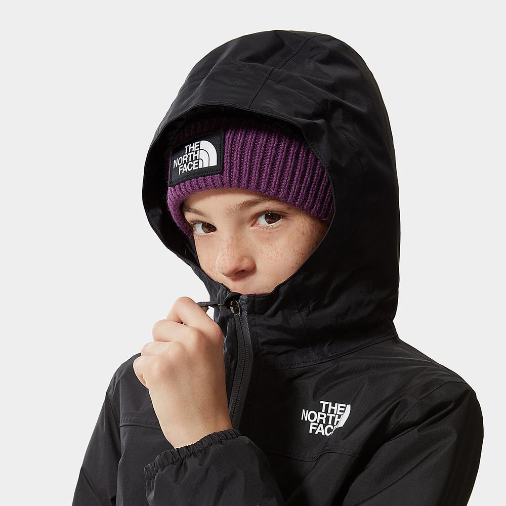 Nepremokavé Bundy The North Face Warm Storm Rain Dievcenske Čierne | NJC-386719