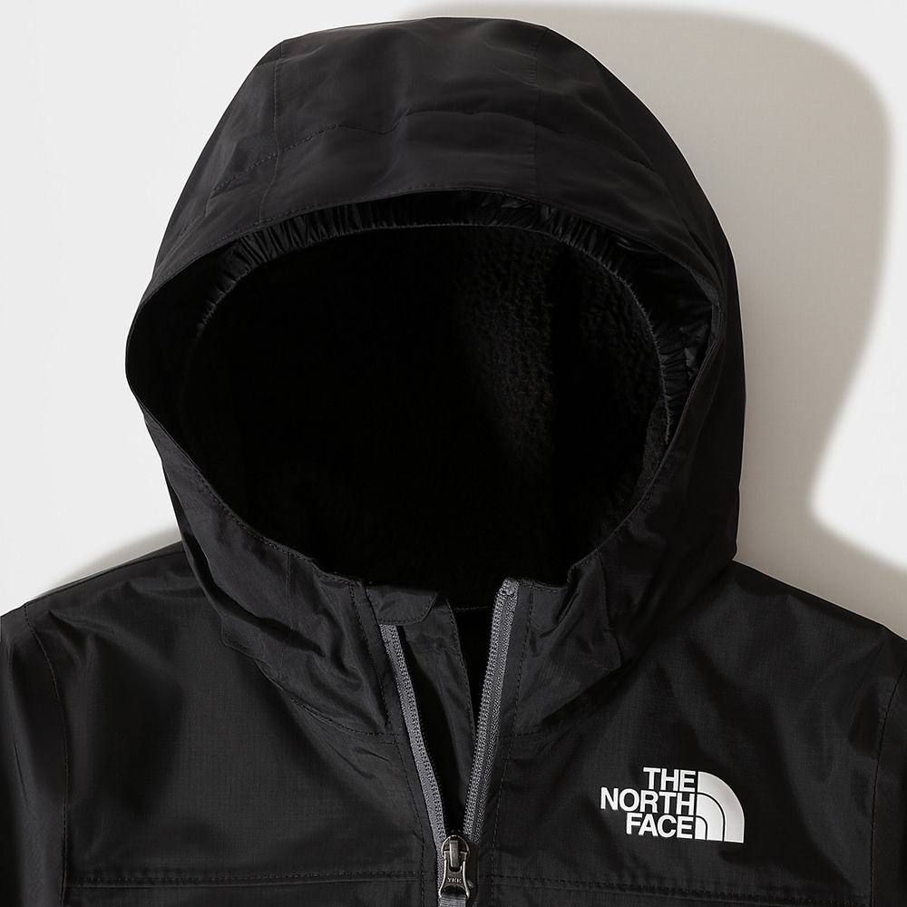 Nepremokavé Bundy The North Face Warm Storm Rain Dievcenske Čierne | NJC-386719