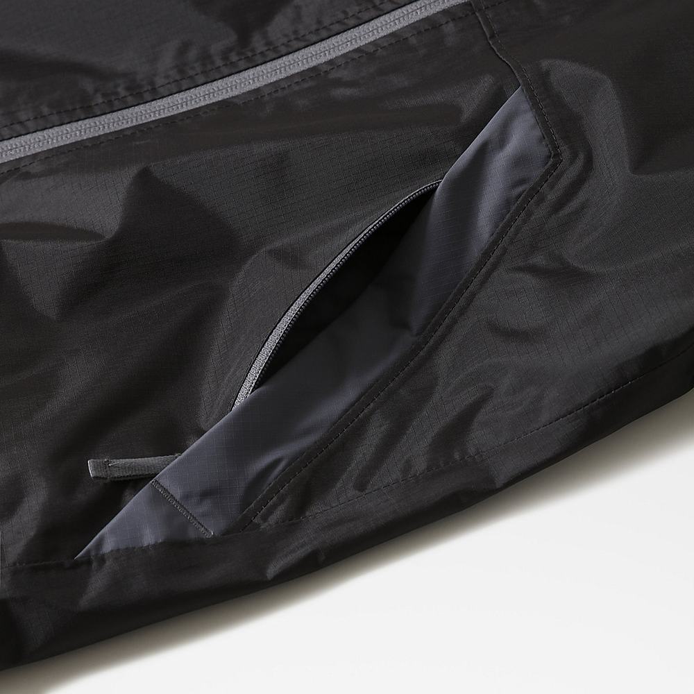 Nepremokavé Bundy The North Face Warm Storm Rain Dievcenske Čierne | NJC-386719