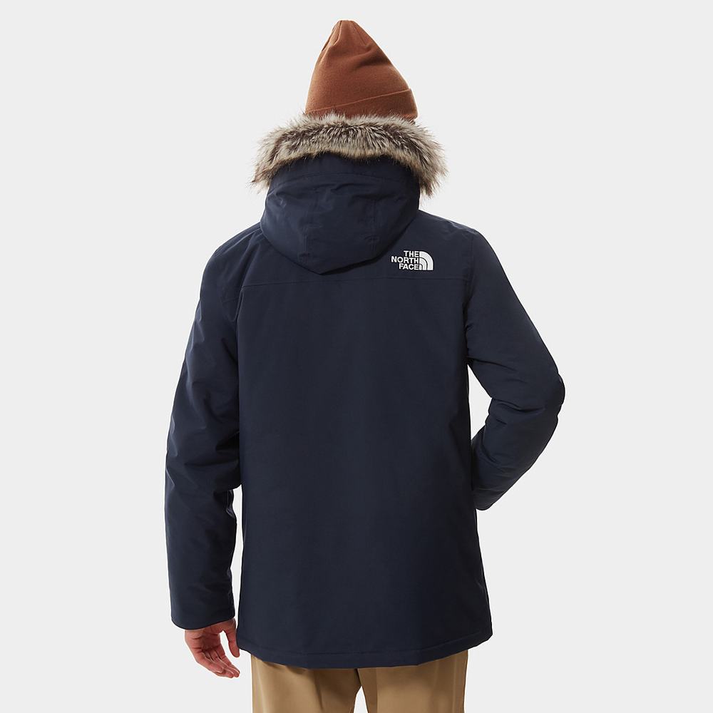 Nepremokavé Bundy The North Face Zaneck Panske Námornícka Modrá | KDL-724069