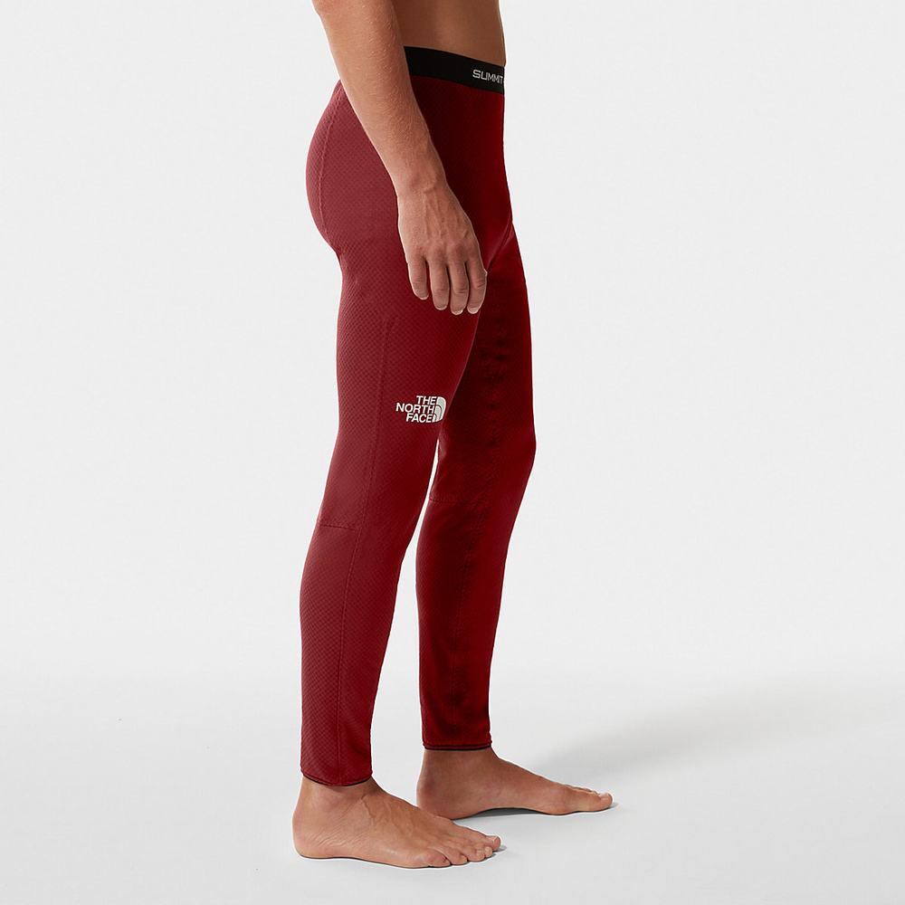 Nohavice The North Face AMK L2 FUTUREFLEECE Panske Červené | VMQ-364790