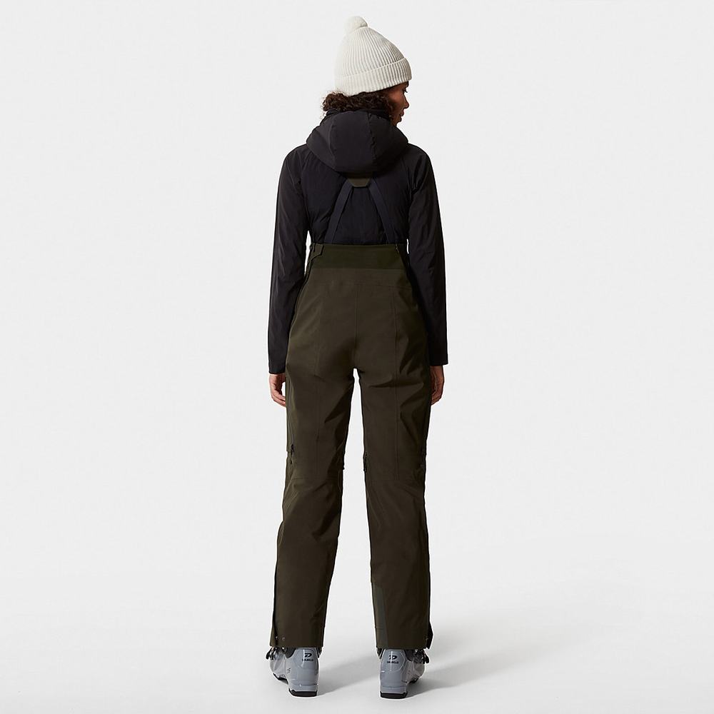 Nohavice The North Face A-CAD FUTURELIGHT™ Bib Damske Zelene | RSA-852679
