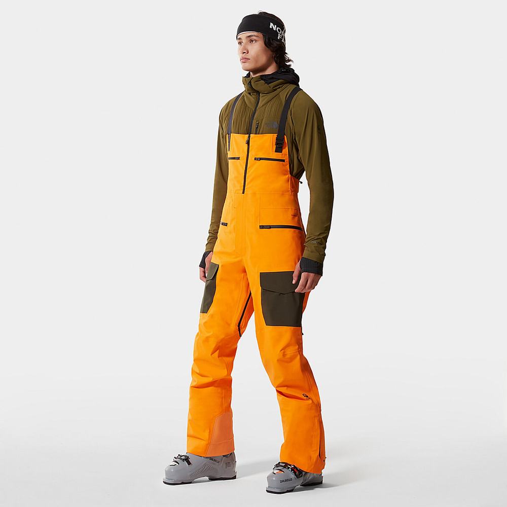Nohavice The North Face A-CAD FUTURELIGHT™ Bib Panske Žlté | XYR-174982