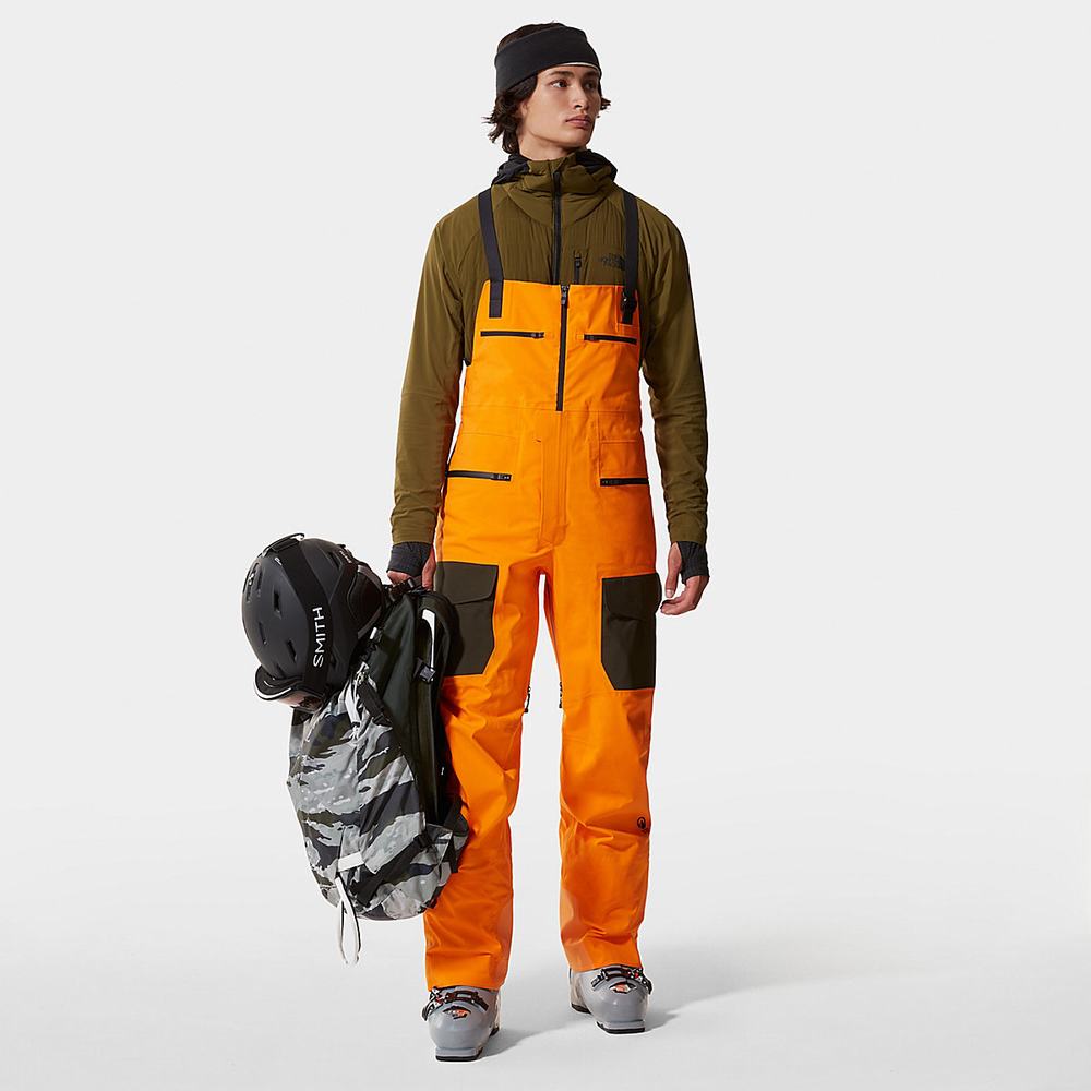 Nohavice The North Face A-CAD FUTURELIGHT™ Bib Panske Žlté | XYR-174982
