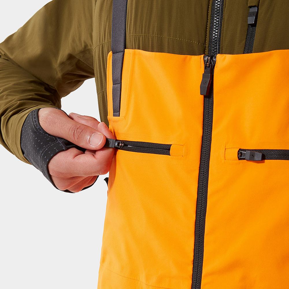 Nohavice The North Face A-CAD FUTURELIGHT™ Bib Panske Žlté | XYR-174982