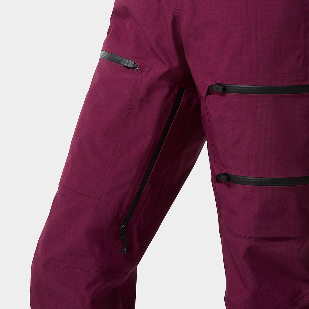 Nohavice The North Face BRIGANDINE FUTURELIGHT™ BIB Damske Nachový Čierne | FIQ-175308