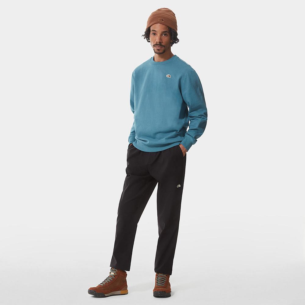 Nohavice The North Face Class V Belted Panske Čierne | CMQ-768304