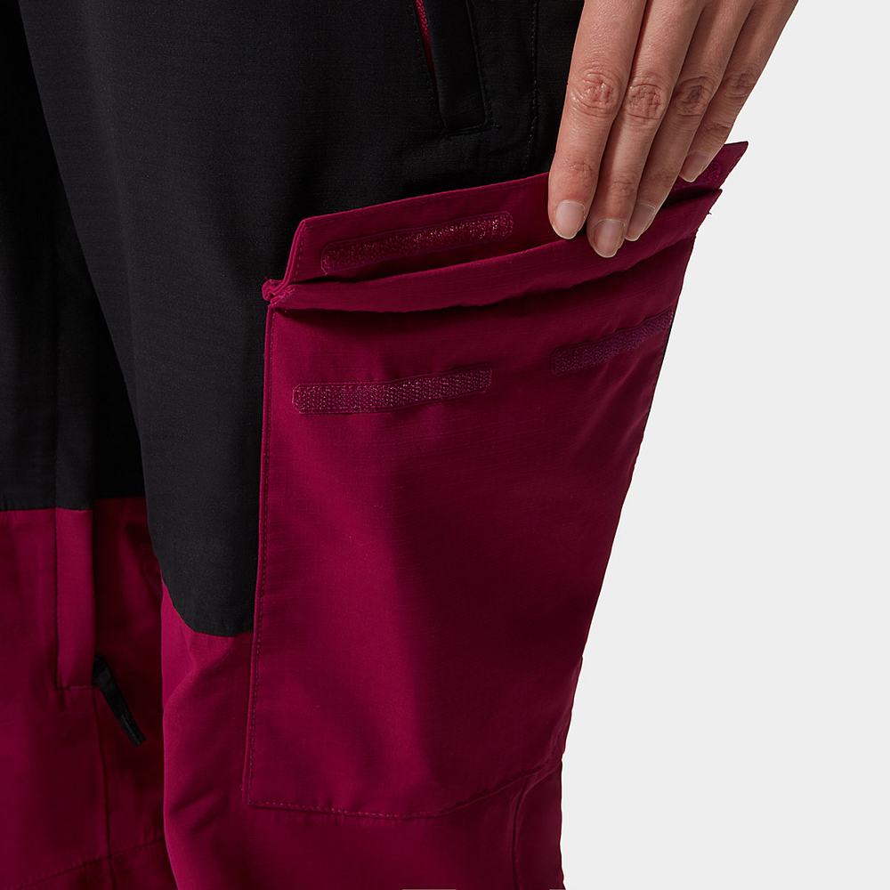 Nohavice The North Face DRAGLINE BIB Damske Čierne Nachový | UXH-820196