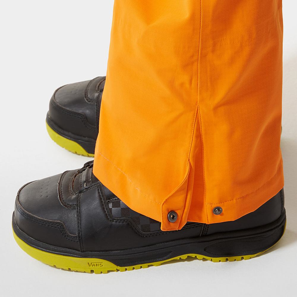 Nohavice The North Face DRAGLINE BIB Panske Oranžové Ruzove Čierne | HSQ-401326