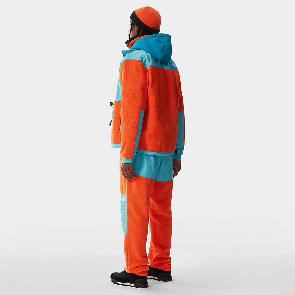 Nohavice The North Face Denali Panske Červené Oranžové Modre | NGV-351486