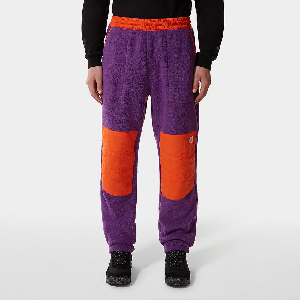 Nohavice The North Face Denali Panske Červené Nachový Oranžové | SVZ-981576