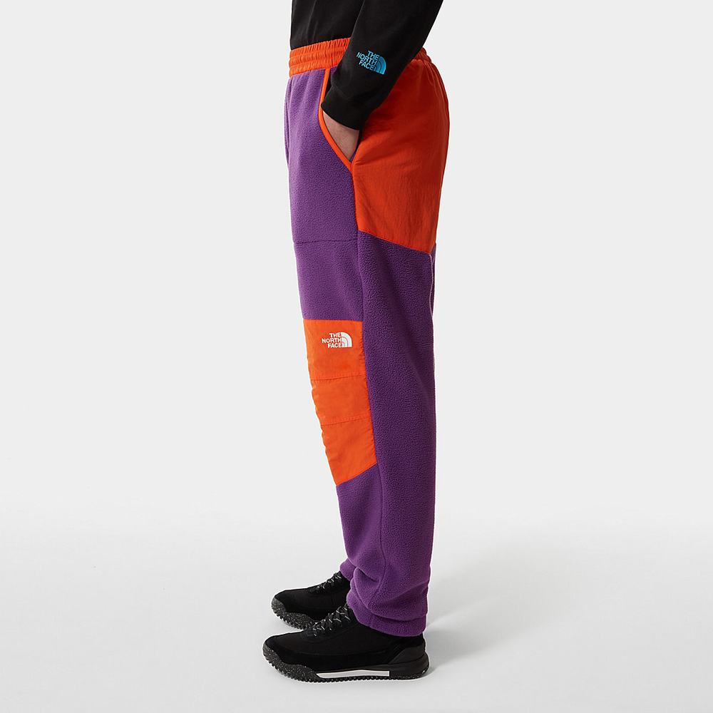 Nohavice The North Face Denali Panske Červené Nachový Oranžové | SVZ-981576