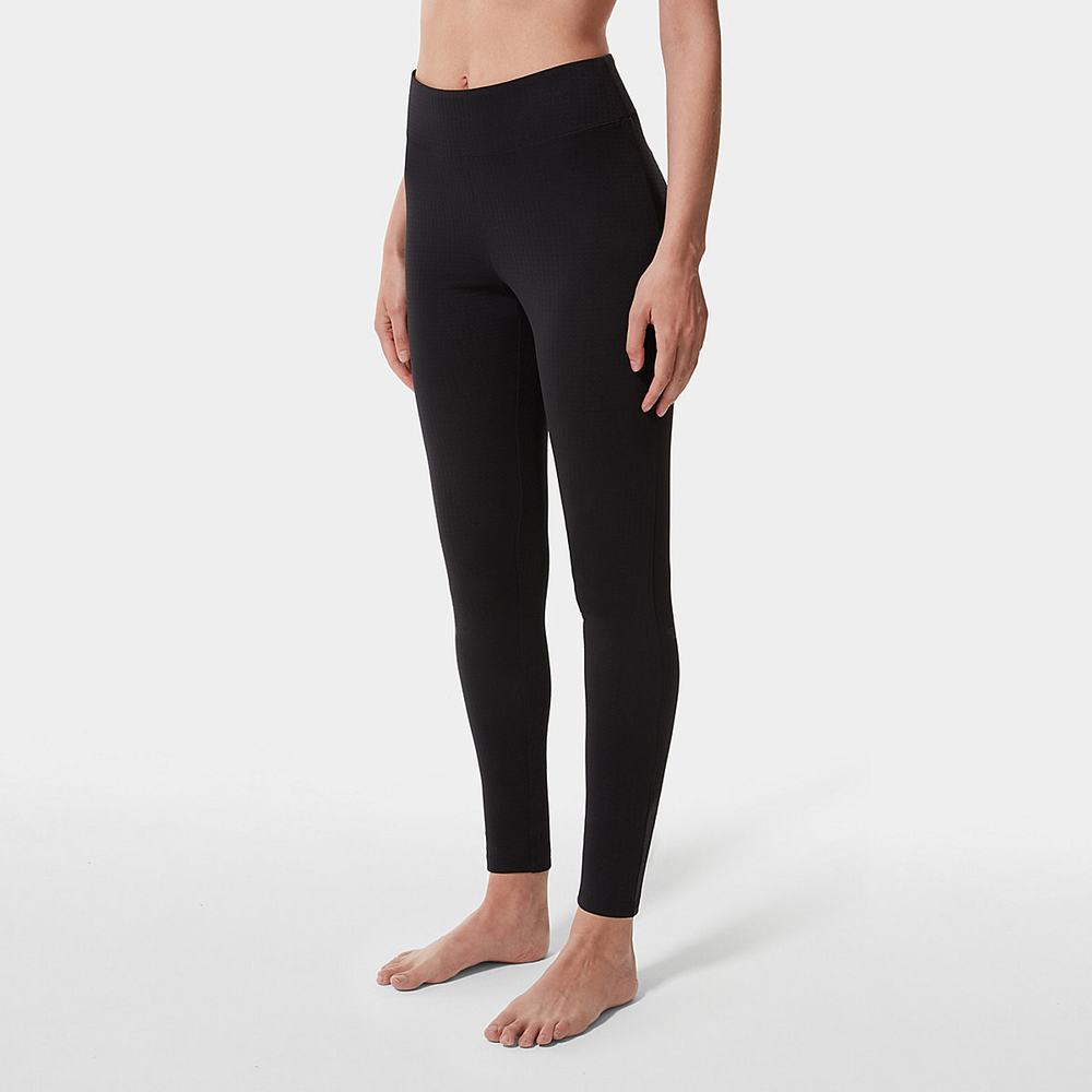 Nohavice The North Face DotKnit Baselayer Damske Čierne | ZBT-346921