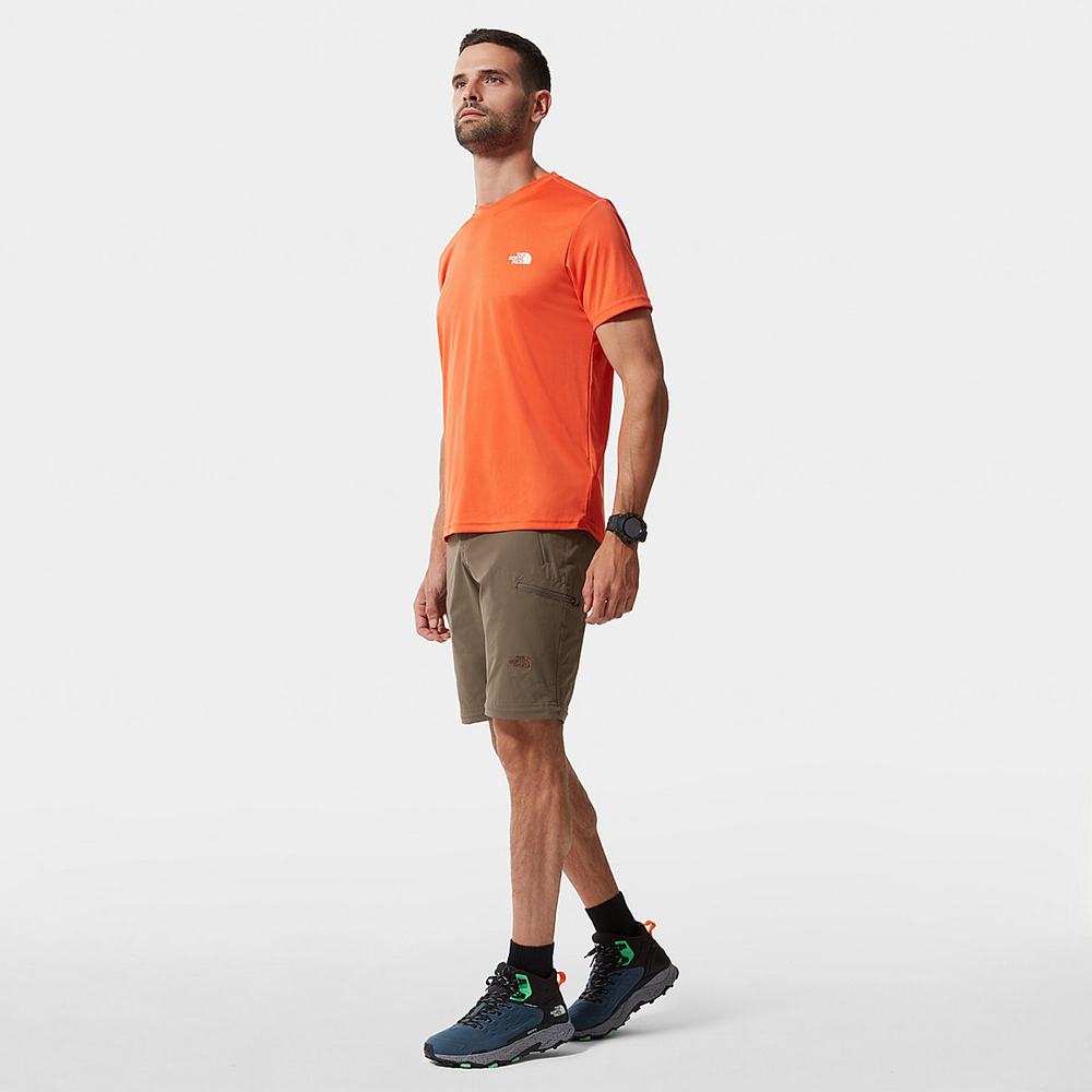 Nohavice The North Face Exploration Convertible Panske Hnede | TQN-061427