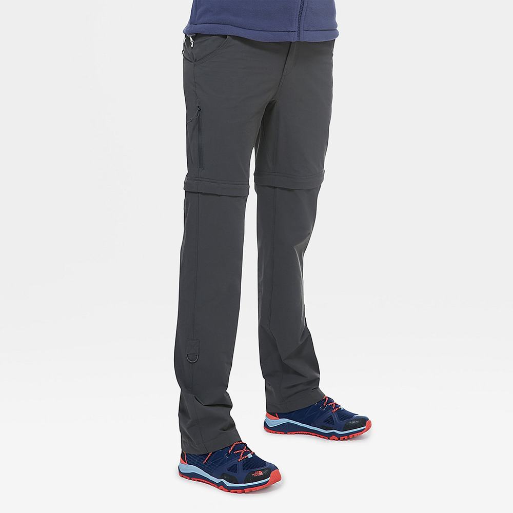 Nohavice The North Face Exploration Convertible Damske Siva | ZPR-897206
