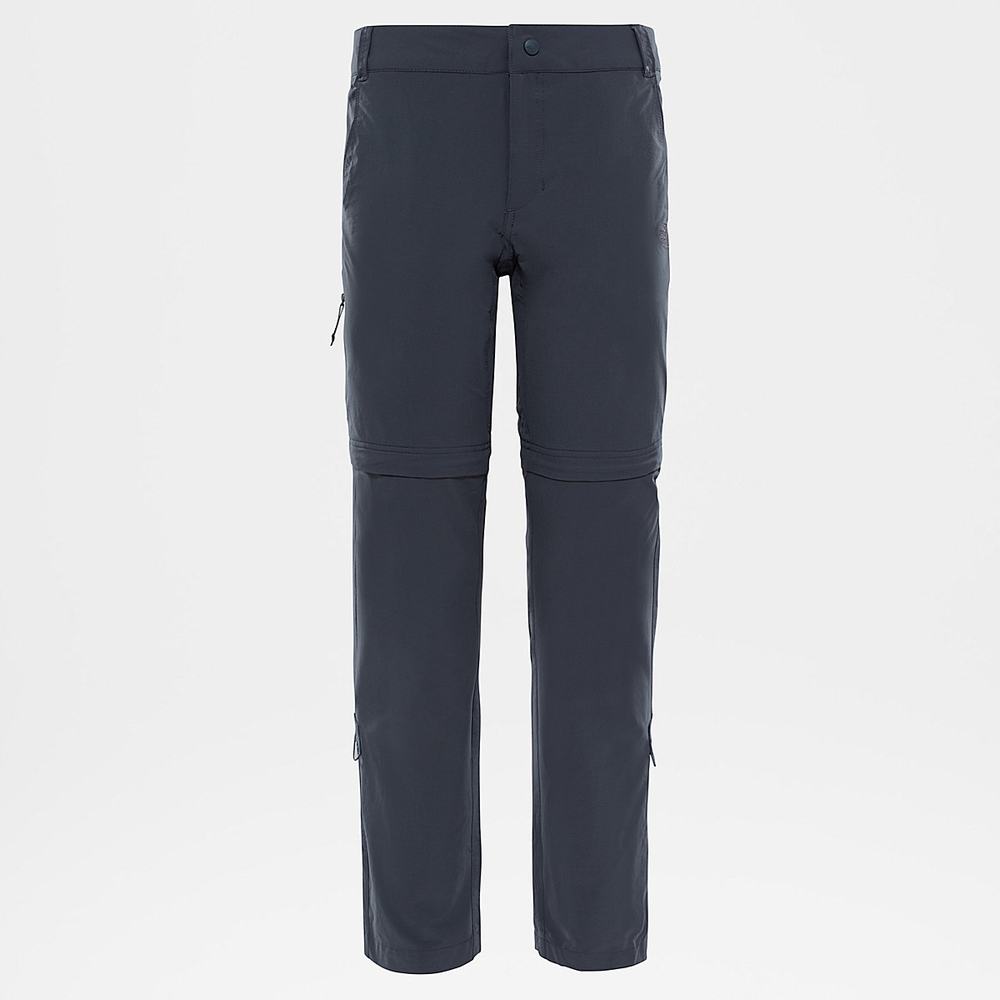 Nohavice The North Face Exploration Convertible Damske Siva | ZPR-897206