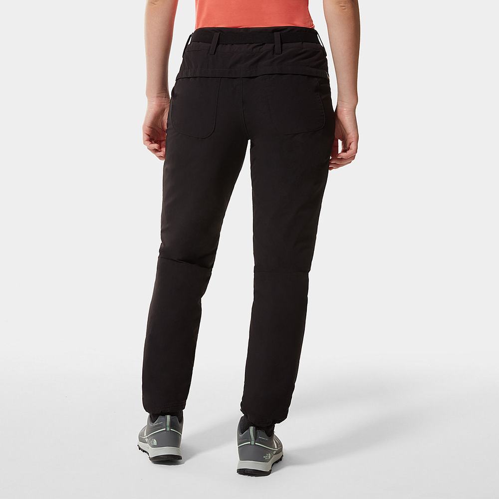Nohavice The North Face Exploration Insulated Damske Čierne | OLV-034759