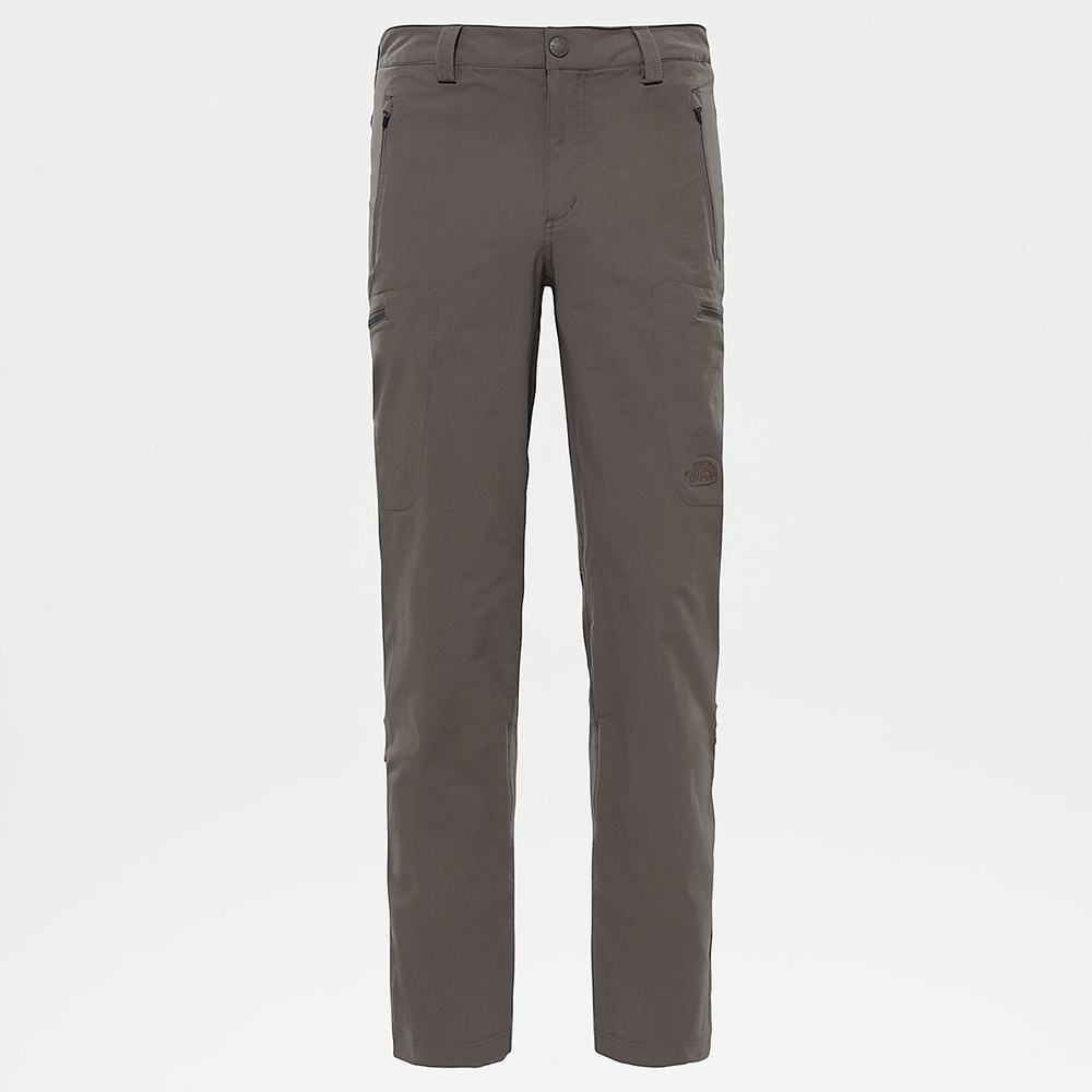 Nohavice The North Face Exploration Panske Hnede | XVS-013468