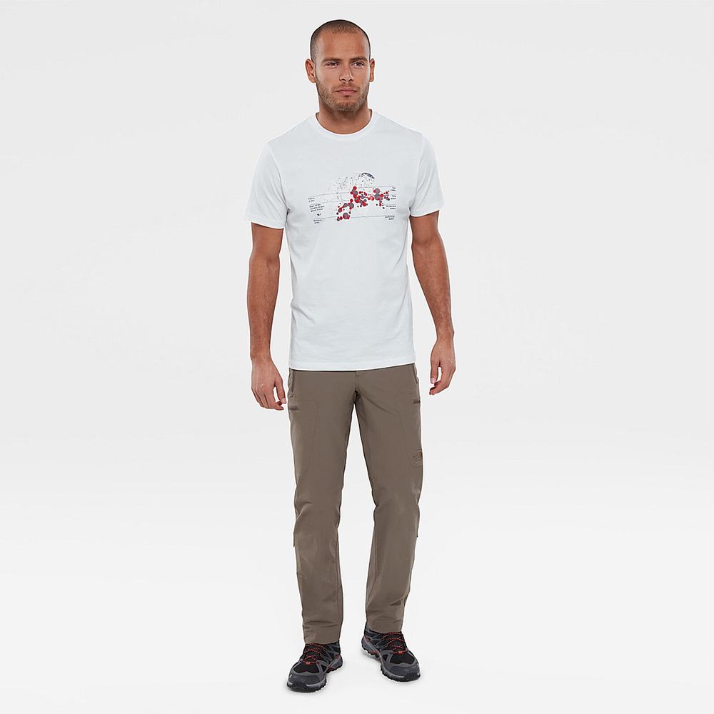 Nohavice The North Face Exploration Panske Hnede | XVS-013468