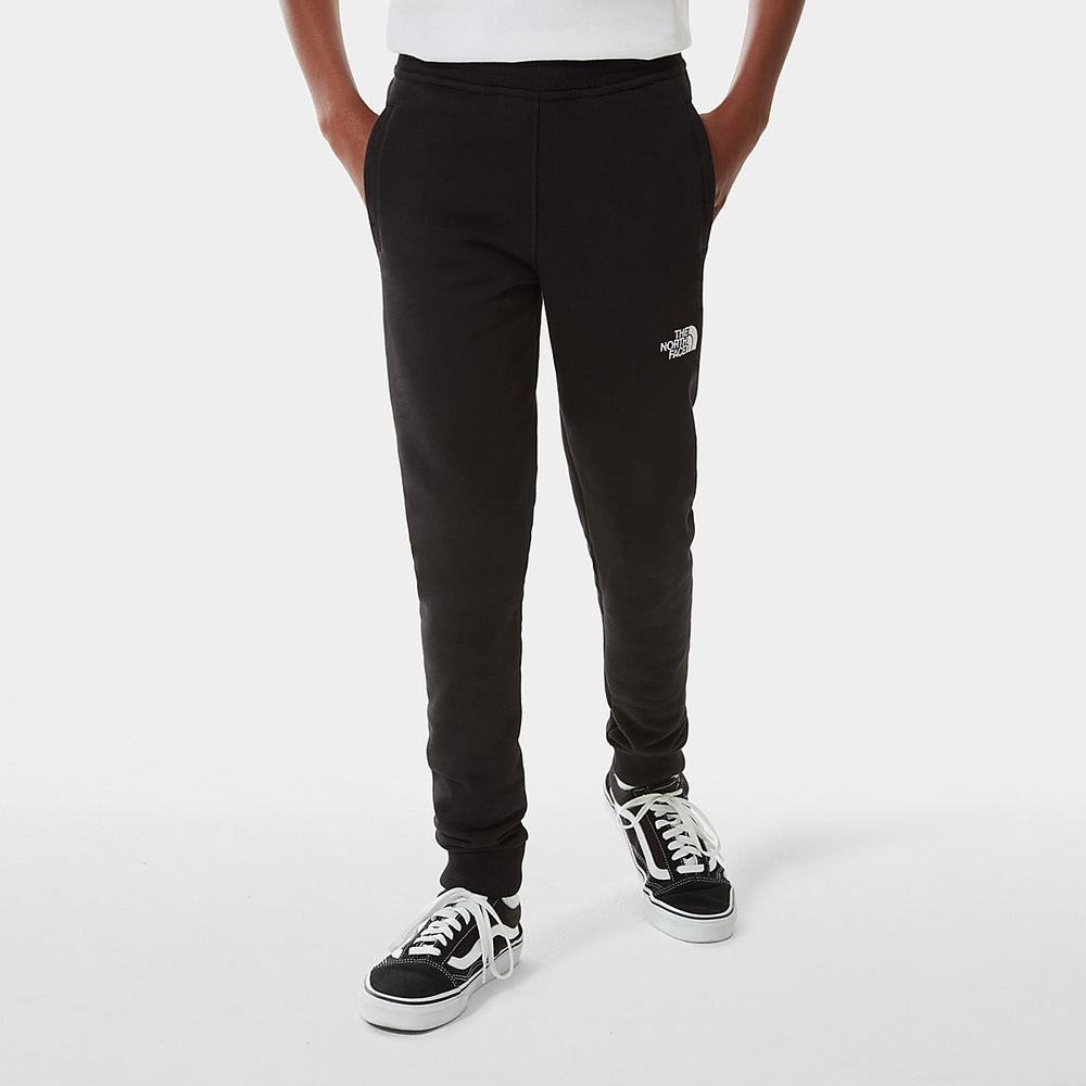 Nohavice The North Face Fleece Dievcenske Čierne Biele | VJF-067154