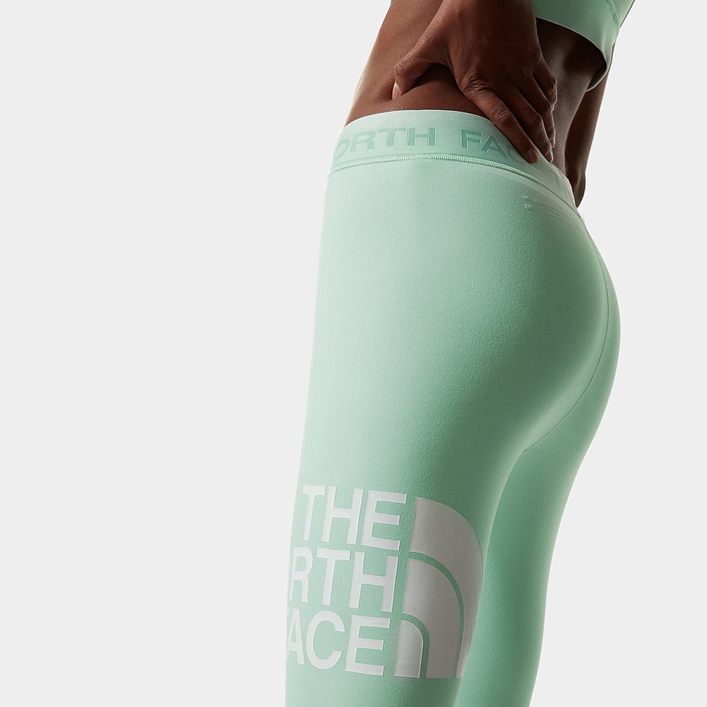 Nohavice The North Face Flex Stredne Rise Damske Zelene | WUZ-618735