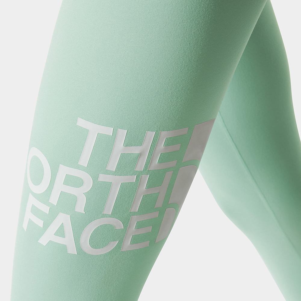 Nohavice The North Face Flex Stredne Rise Damske Zelene | WUZ-618735