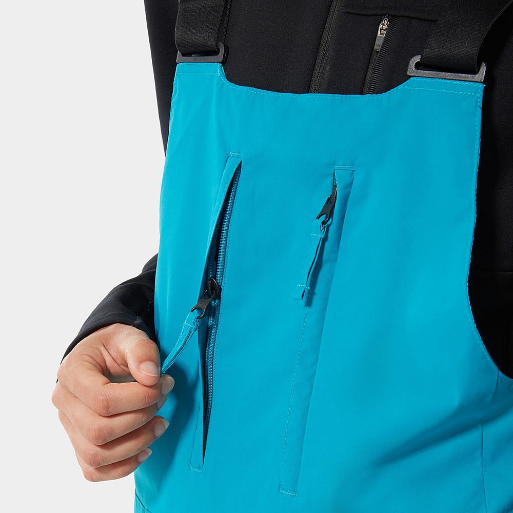Nohavice The North Face Freedom Bib Damske Modre | TXP-309851