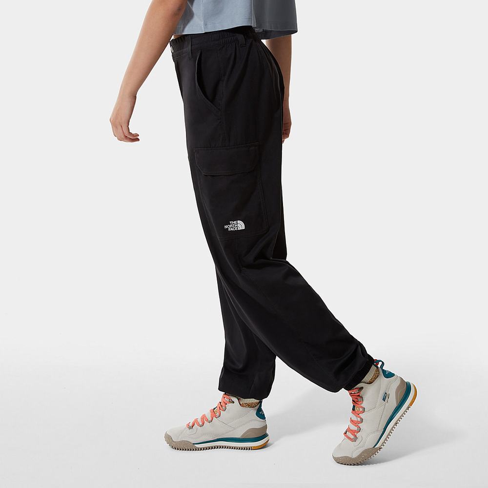 Nohavice The North Face KARAKASH CARGO Damske Čierne | WQP-105427