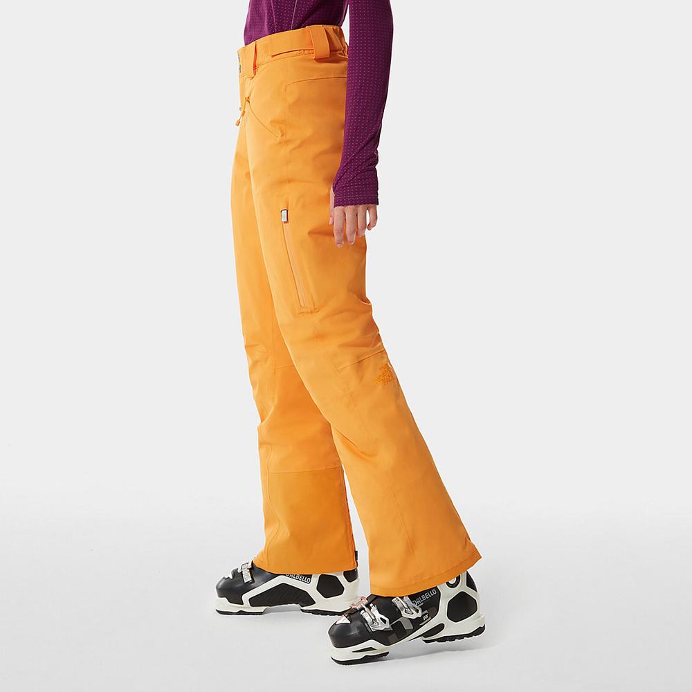 Nohavice The North Face Lenado Damske Žlté | IPT-346085