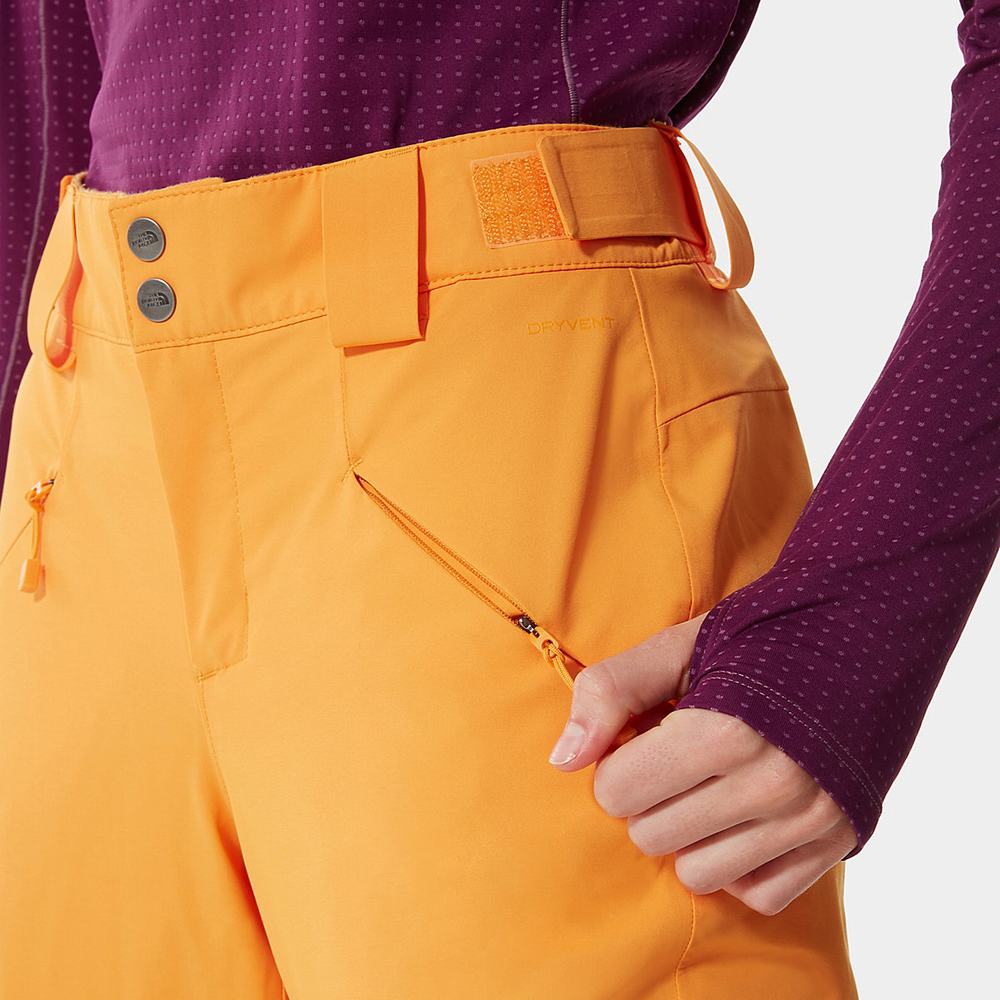Nohavice The North Face Lenado Damske Žlté | IPT-346085