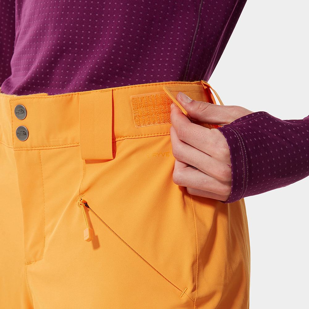 Nohavice The North Face Lenado Damske Žlté | IPT-346085