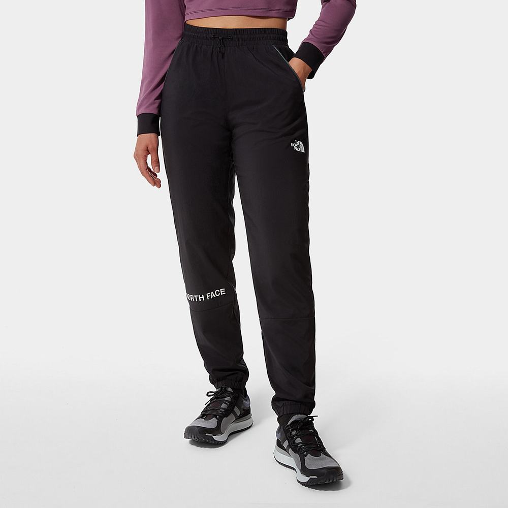 Nohavice The North Face MOUNTAIN ATHLETICS WIND Damske Čierne | SDH-619832