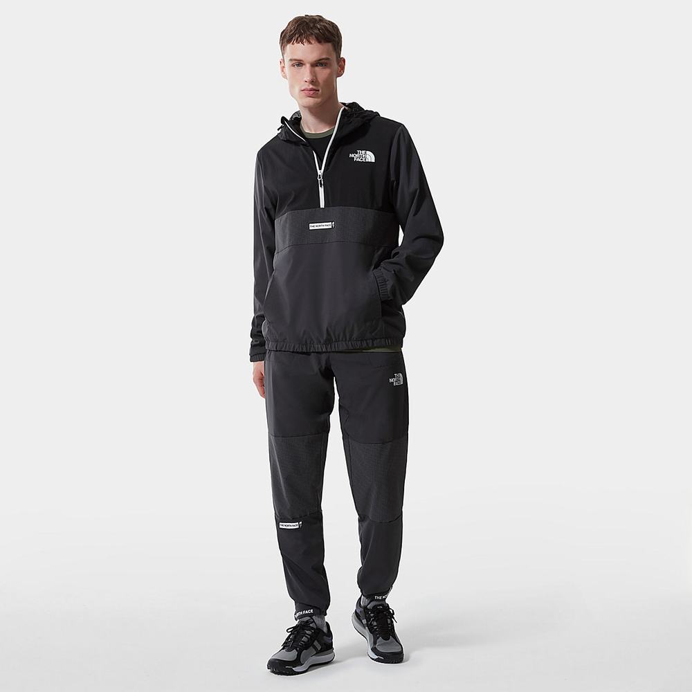 Nohavice The North Face Mountain Athletics Woven Panske Siva | GMQ-629574